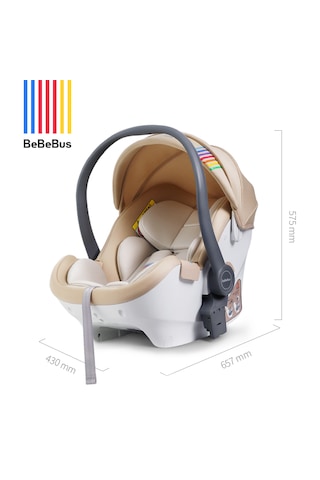 Bebebus Cocoon+ Pro Bebek Oto Koltuğu Kızaklı Gold Türkiye Garantili