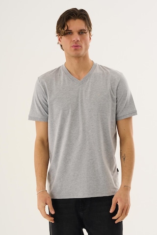 Alexander Gardi V Yaka Basic T-shirt Gri