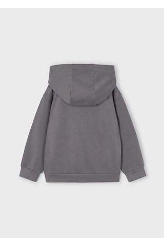 Mayoral Gri Erkek Çocuk Dinazor Baskılı Kapüşonlu Sweatshirt 4407 Gri