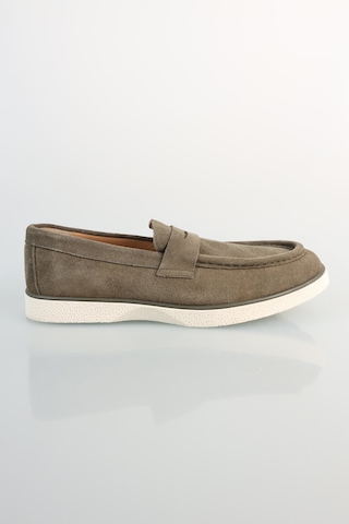 Bisse Erkek Süet Loafer Haki Ayakkabı Ayk25y25004 D49