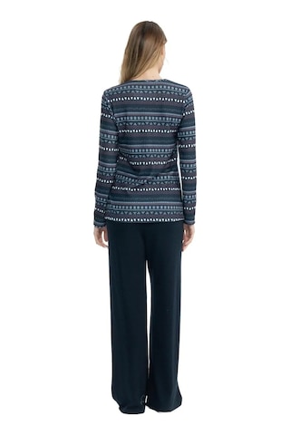 U.s. Polo Assn. Kadın Lacivert Patlı Bol Paça Pijama Takımı 11025k.z.1et.ag7.r.1.ou.1.p3.023kmlke Lacivert