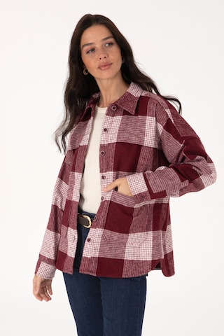 U.s. Polo Assn. Kadın Plum Gömlek Desenli 50308657-vr177 New Plum