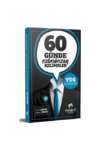 Modadil Yayınları 60 Günde Ezberbozan YDS Kelimeleri - Modadil Yayınları Modadil Yayınları 60 Günde Ezberbozan YDS Kelimeleri - Modadil Yayınları