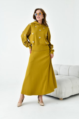 Ftz Kadın Etekli Takım Hardal 30990 Hardal