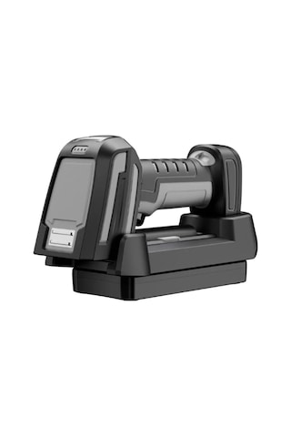 Perkon Tıger Rs56 2d 2.4ghz 300m + Bt+usb Kablosuz Ultra Dayanıklı Ip67 Endüstriyel Barkod Okuyucu + Cradle