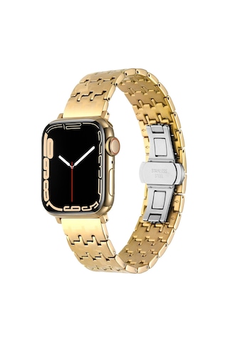 Apple Uyumlu Watch 38 MM Zore Krd-86 Metal Kordon