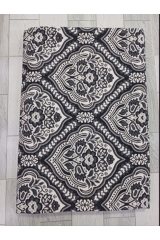 Savan Dokuma Halı Örtüsü 9m² 240 340 Kale Siyah Diğer