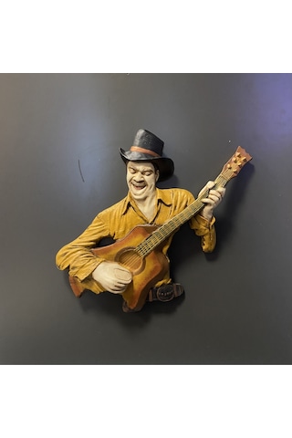 Gitar Çalan Adam Duvar Dekorasyon