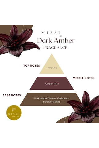Missi Dark Amber Kolonyası Refill 400 ML
