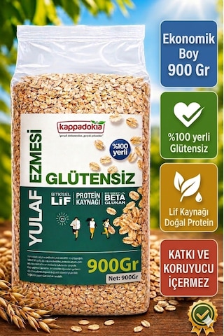 Yerli Glütensiz Yulaf Ezmesi 900 Gr