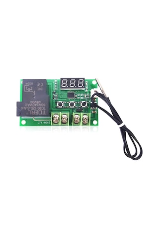 Zfx-w1209a 30a Dijital Sıcaklık Kontrol Kartı Mikro Elektronik Yüksek Doğruluk Ntc Sensörü Sıcaklık Kontrol Termostat Paneli Su Geçirmez Prob İle