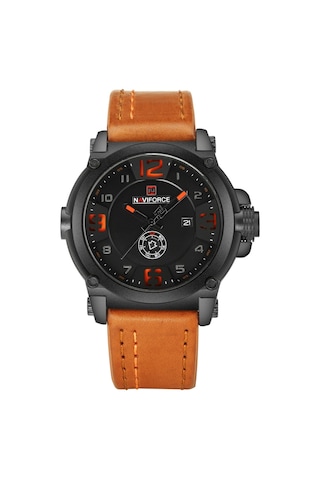 Erkek Saat Kuvars Hareketi Tarih Hafta Göstergesi İş Rahat Kol Saati Turuncu Diğer