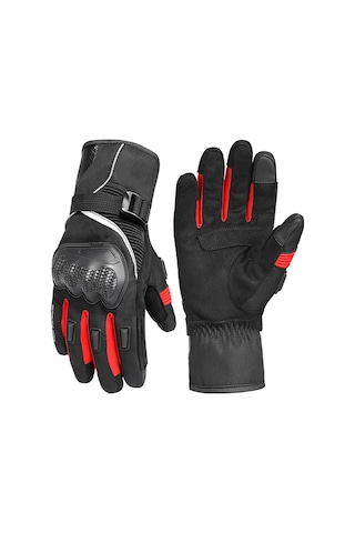 Konesam Kışlık Motosiklet Eldiveni - Su Geçirmez, Sıcak Tutan, Soğuk Havaya Dayanıklı