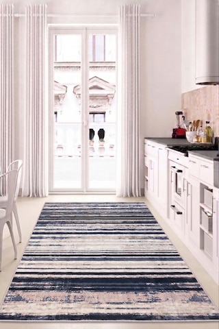 Mantle Makinede Yıkanabilir Kaymaz Taban Leke Tutmaz Dijital Salon Halısı Mutfak Halısı Ve Yolluk Çok Renkli