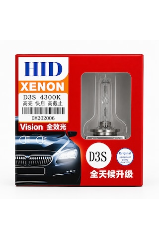 D3s 4300k Oem Beyaz Xenon Far Ampulü Yüksek Performanslı Far Lambası
