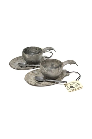 Kupilka Slow Down Bardak Tabak Kaşık Set Siyah Gri Mz Gri