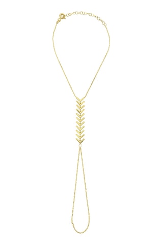 Argentum Concept 18K Altın Kaplamalı 925 Ayar Gümüş V Çavuş Model Şahmeran - 45096701 Gold