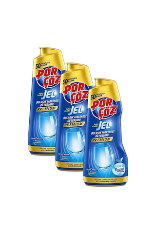 900 Ml Jel Bulaşık Deterjanı Premium X3 Adet