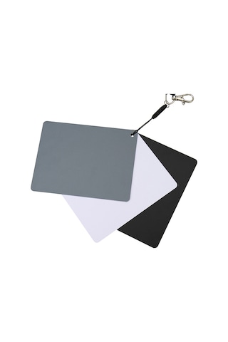 Jjc Gc-3 3in1 Beyaz Ayarı & Gri Kart Seti (10 X 13 Cm)