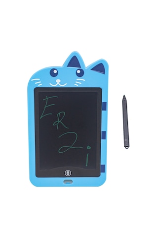 Dijital Çocuk Yazı Tahtası 8,5 İnc Ekran Kalemli Mavi