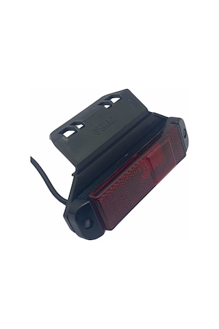 12v-24v Yan Sinyal Lambası 3 Ledli Crone Tipi Kırmızı Ym Braketli