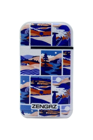 Zengaz Cool Tasarım Jet Alev Çakmak - Zen-scape Beyaz