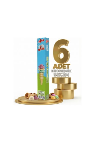 Afia Dondurma Külahı 6x10lu