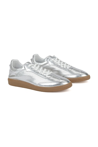 Ziya Kadın Hakiki Deri Sneaker 1611035z6414 Gümüş 1611035z6414 991 36