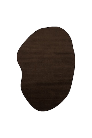 Eko Halı Zen Amorf 02 Brown Amorf Kesim Hav Toz Vermez Yumuşak Dokulu Salon Halısı Oturma Odası Halısı Yatak Odası Halısı Koridor Halısı Mutfak Halısı Modern Makine Halısı Kahverengi