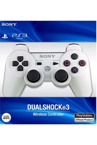 Sony PS3 Dualshock 3 Joystick Wireless Controller Kol Beyaz