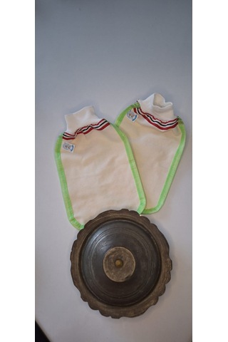 Eker-yeşil Biyeli Hızlıgiy Kese Seti-2 Adet Kese-lastikli Kese