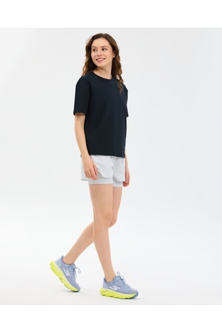Skechers W Loose Fit T-shirt Kadın Siyah Tshirt S2610046-3817