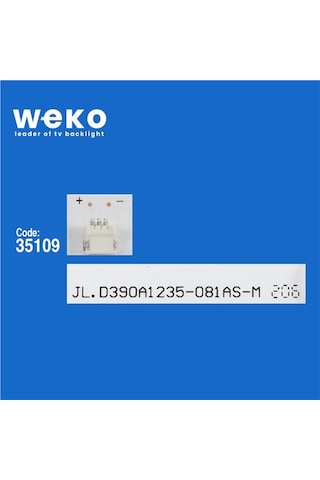 Wkset-6582 35109x3 Jl.d390a1235-081bs-m 3 Adet Led Bar Tvnizi Açıp İçindeki Led Barla Birebir Aynısı Olduğunu Görmeden Almayınız. Sonrasında İade Almamaktayız. Beyaz