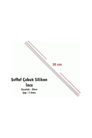 Sunline Silikon Mum İnce 7.4mm 30cm 1kg