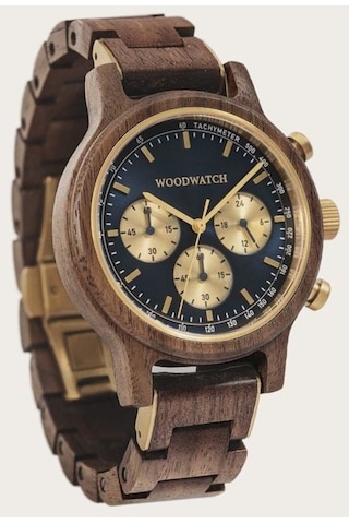 Woodwatch Ww-clc-1wbg Chrono Sailor Walnut Ahşap Erkek Kol Saati 41 Mm