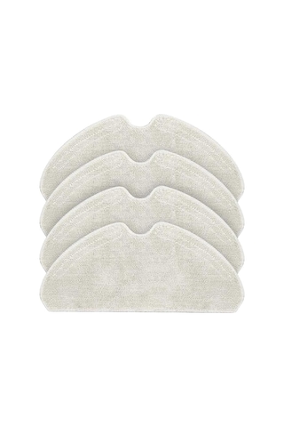 D10s, D10s Pro, D9 Max, F9 Pro Robot Süpürge İçin 4'lü Yedek Paspas Pedi, Yıkanabilir, Yeniden Kullanılabilir