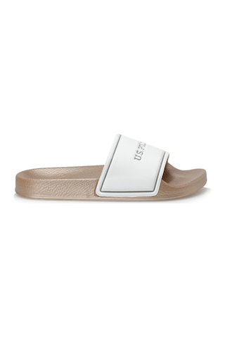 U.S. Polo Assn. Sonıa 2Fx Kadın Terlik-Beyaz