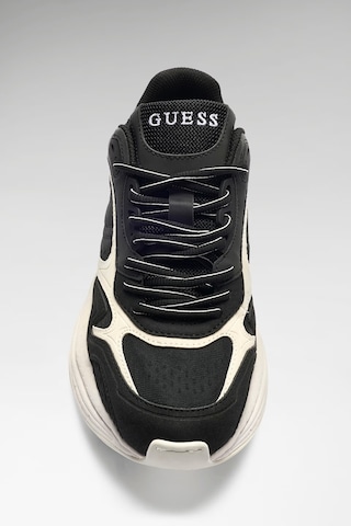 Guess Squan Erkek Sneaker Ayakkabı Fmjsquele12 Siyah