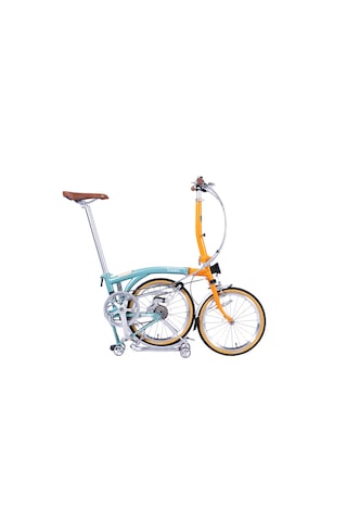 Dahon Lunden 16 Jant Katlanır Şehir Bisikleti 7 Vites Yeşil - Sarı
