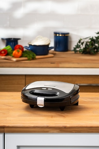 Homend Toastbuster 1322H Waffe&Tost Makinesi (Çıkartılabilir Plakalı)