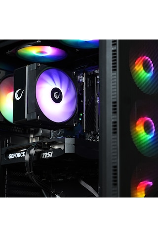 Tebilon ECO-MSI R5-7500F 16 GB 500 GB SSD RTX5060Ti Free Dos Oyuncu Oem Paket