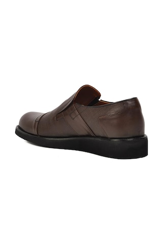 Ayakmod Premium 03256 Kahve Hakiki Deri Erkek Casual Ayakkabı 001