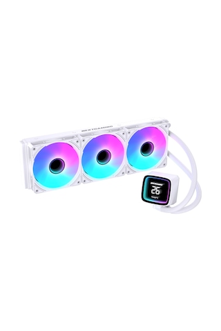 Ng-360c Nitro Cool 360mm Argb Fanlı Derece Göstergeli Sıvı Cpu Soğutucu Beyaz