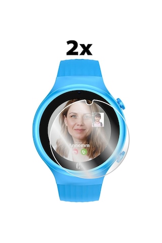 Wiky Watch 5s Çocuk Saati İçin Ipg Hydrogel İnce Tpu Ekran Koruyucu 2 Adet