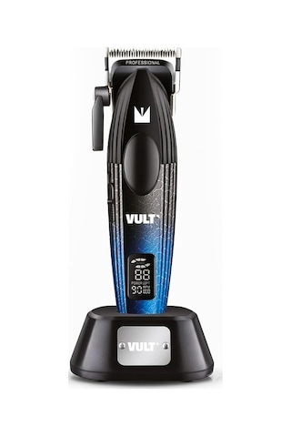 Vult Vt-10600 Profesyonel Kablosuz Tıraş Makinesi - 9000 Rpm Tam Hız Motor - 2500mah Lityum Pil - 210 Dk Çalışma Süresi - Dijital Lcd Ekran Rpm & Güç - 0.5mm-4mm Hassas Tarak Seti - Saç & Sakal