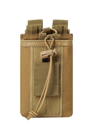 Yifomall Çok Fonksiyonlu 900d Oxford Kumaş Taktik Radyo Çantası - Halka Takma Aleti Çantası Kahverengi