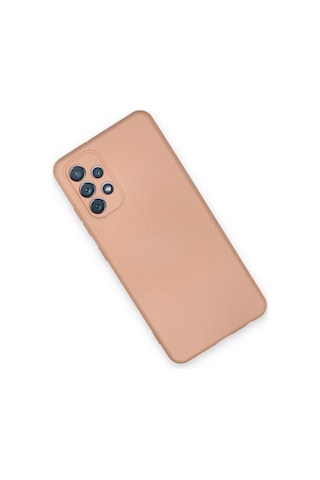 Newface - 958 - Samsung Galaxy Uyumlu A13 4g Kılıf Nano İçi Kadife Silikon - Csmo-tex - - Pudra