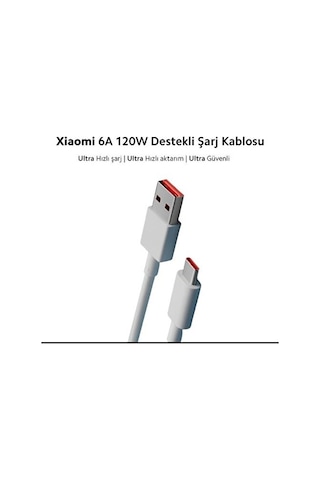 Xiaomi 6a Type-c 120w Kablo