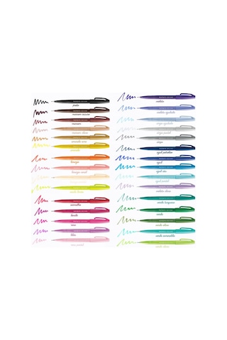 Pentel Ses15c-n2x Brush Sing Pen Fırça Uçlu Kalem - Gri