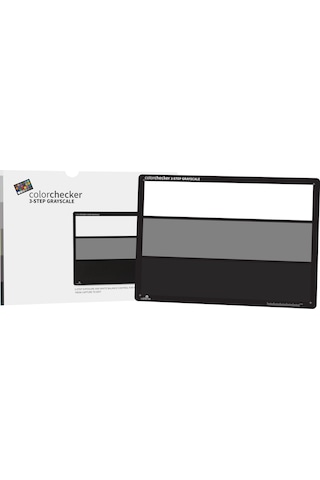 Calibrite ColorChecker 3-Step Grayscale Calibrite ColorChecker 3-Step Grayscale